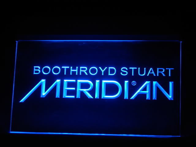 Boothroyd Stuart LED Light Sign